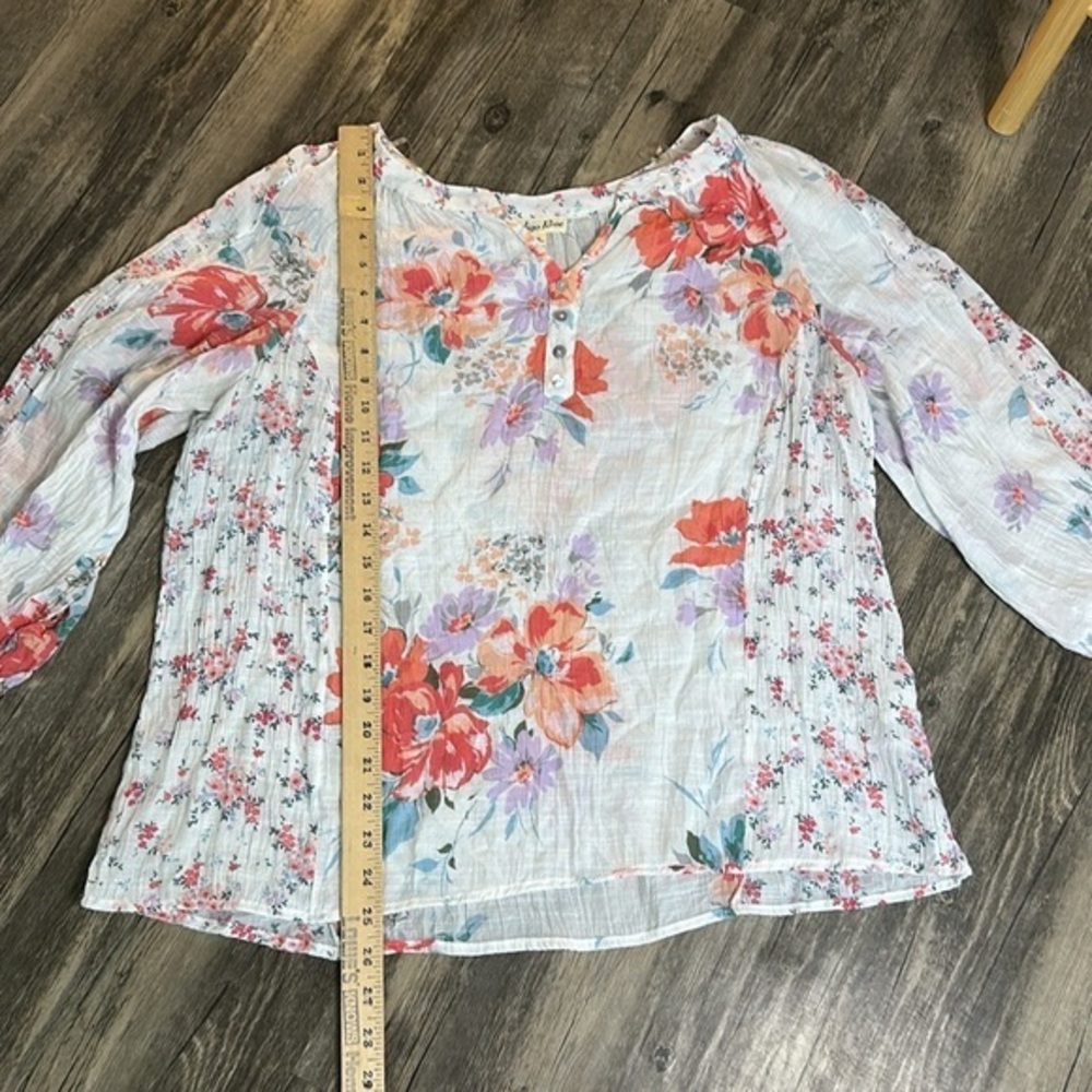 Indigo‎ Rose blouse size 1x - Picture 6 of 11